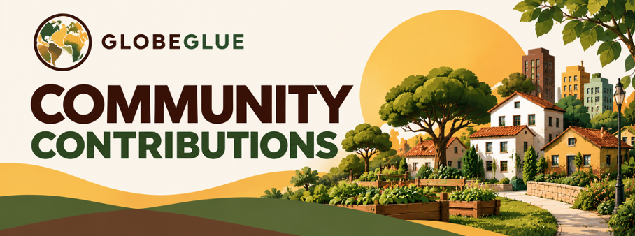 GLOBEGLUE · COMMUNITY CONTRIBUTIONS